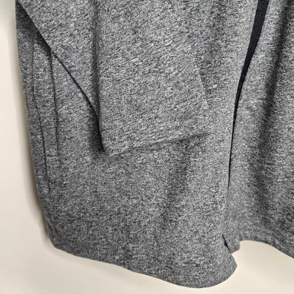 OLD NAVY Active Gray Zip-Up Hoodie with Pockets Size XS - Picture 3 of 9